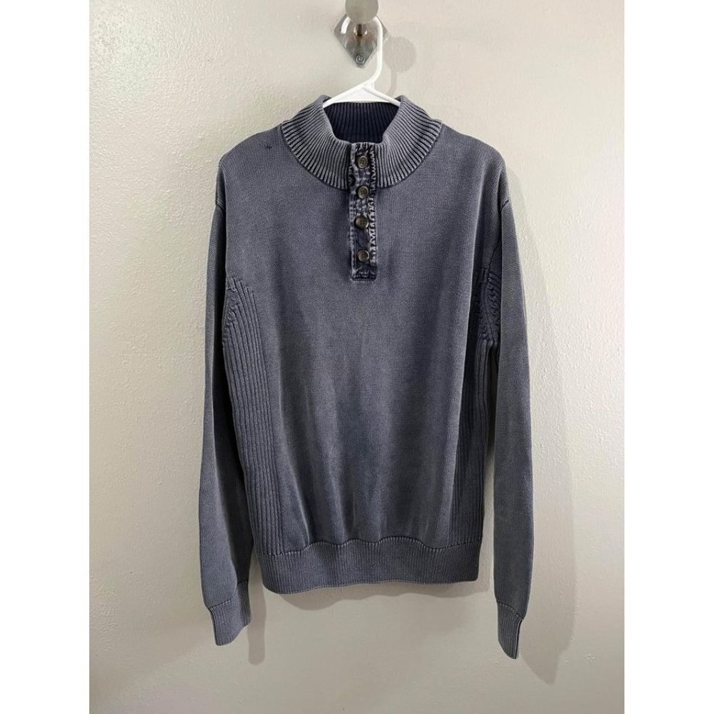 RedHead Brand Company Mens Sweater Denim Wash Size Medium